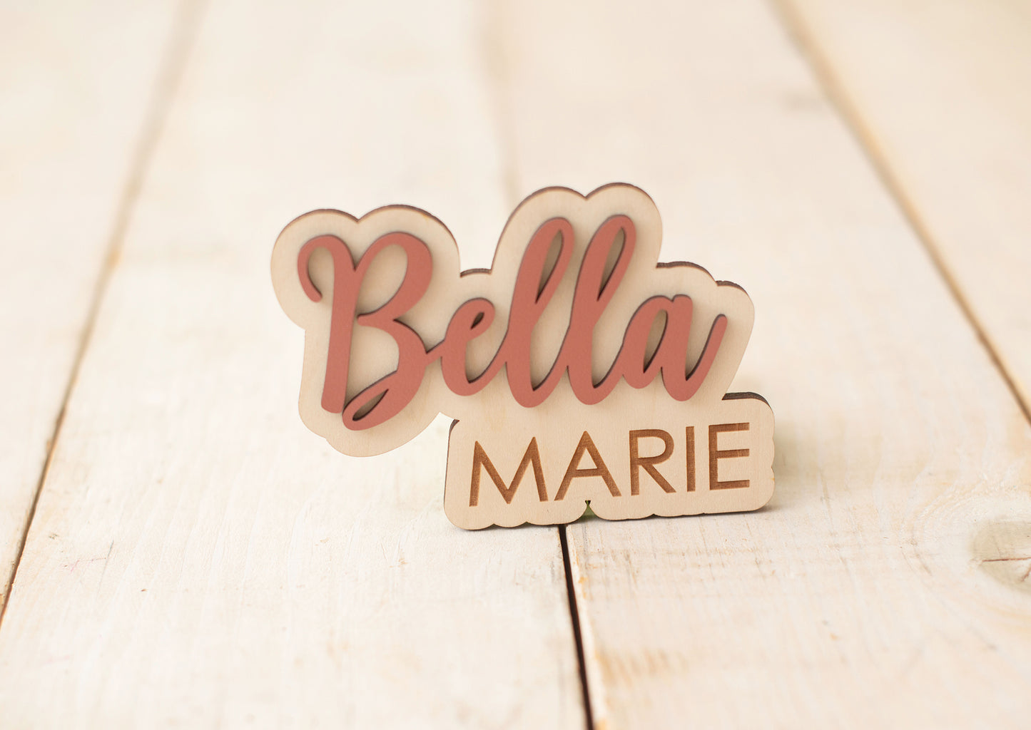 Bubble Name Announcement Sign