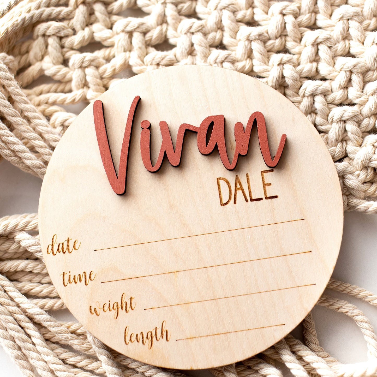 STYLE 4- Baby Announcement & Stat Signs